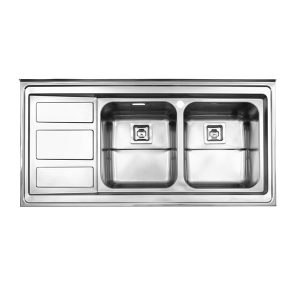 سینک روکار استیل البرز کد 765