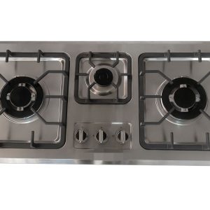 اجاق گاز صفحه ای استیل 3 شعله تاسوکی مدل 3001