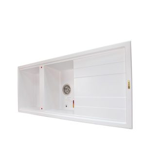 سینک ظرفشویی گرانیتی سولار مدل s39 سفید
